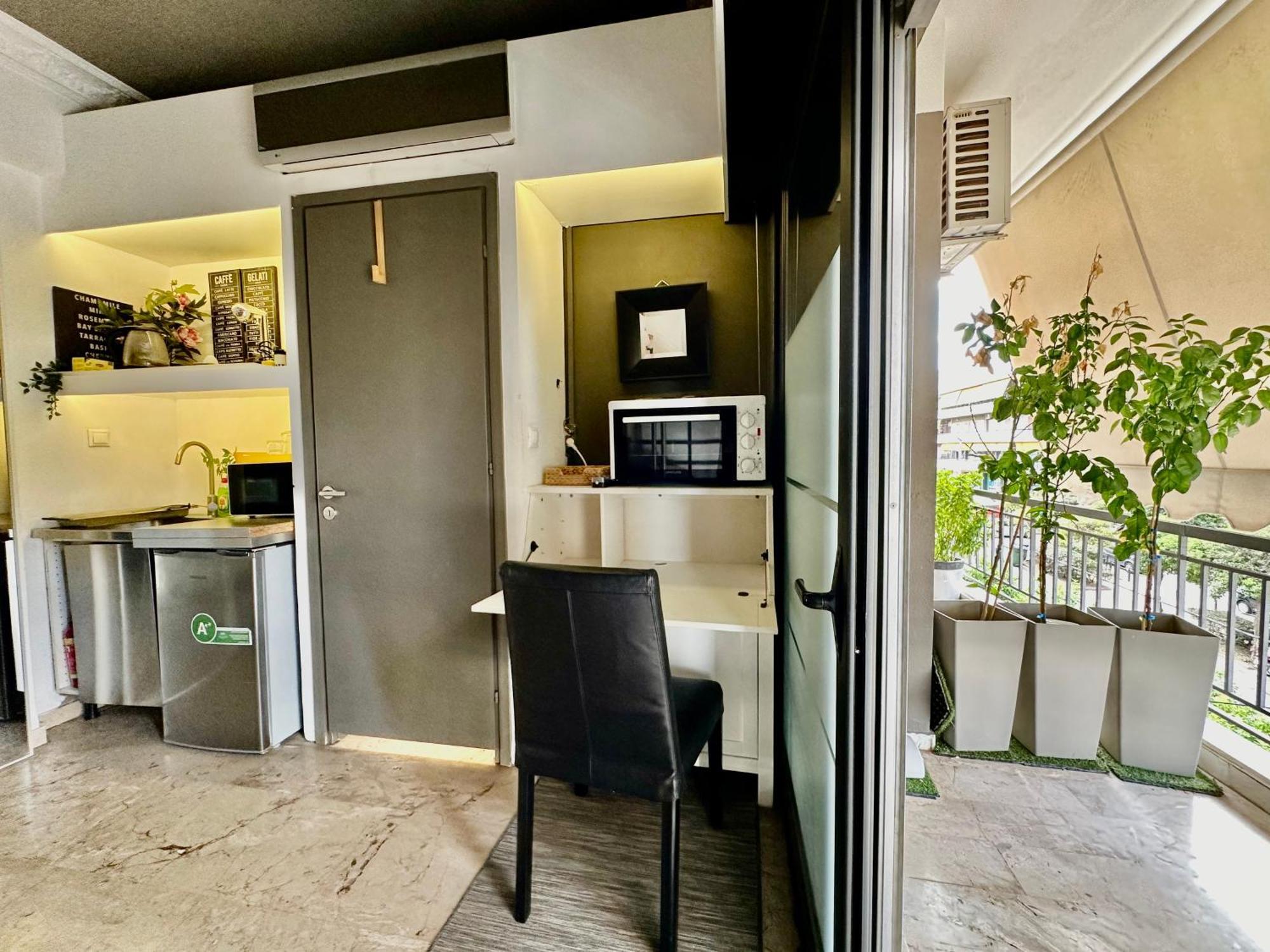 Bright Studio 4 A Short Stay Near Oaka - Iaso - Ygeia - Mitera Hospitals Athen Eksteriør bilde